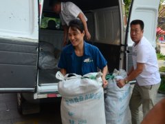 高溫下，愛心涌現(xiàn)