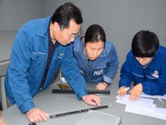 公司舉辦色差、色棋測試